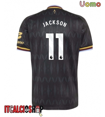 Aston Villa Nicolas Jackson #11 Seconda Maglia 2026-27 Manica Corta